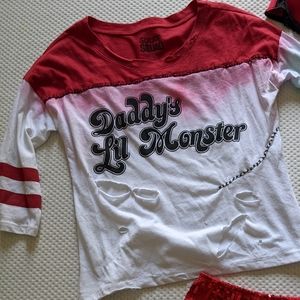 Harley Quinn Suicide Squad Cosplay Tee